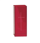 REPLACEMENT MORTUARY GLASS-RUBY