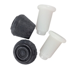 FERNO MODEL 24 REPLACEMENT RUBBER CRUTCH TIPS