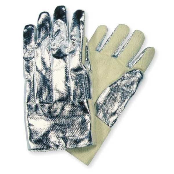 CREMATION ALUMINIZED AND ZETEX HIGH HEAT GLOVES 18 - New England Cremation  Supply