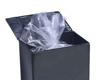 CREMATION URN PLASTIC BAGS WITH TWIST TIES