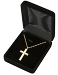 Drop Gold Plated Stainless Steel Cross