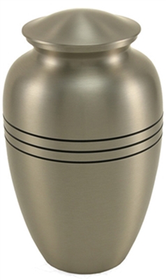 CLASSIC PEWTER CREMATION URN  - ADULT