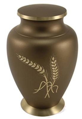 ARIA WHEAT CREMATION URN  - ADULT