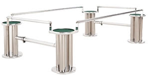 FRIGID STAINLESS STEEL LOWERING DEVICE STANDS