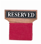 RESERVED SEAT SIGNS