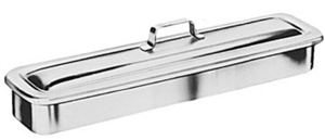 INSTRUMENT TRAY WITH STRAP HANDLE COVER